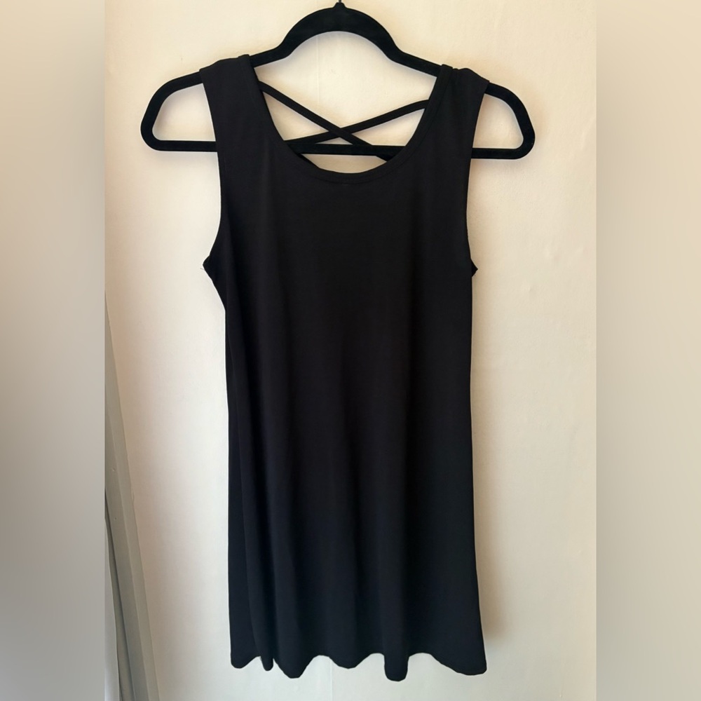 Olivia Rae Black Sleeveless Mini Dress
